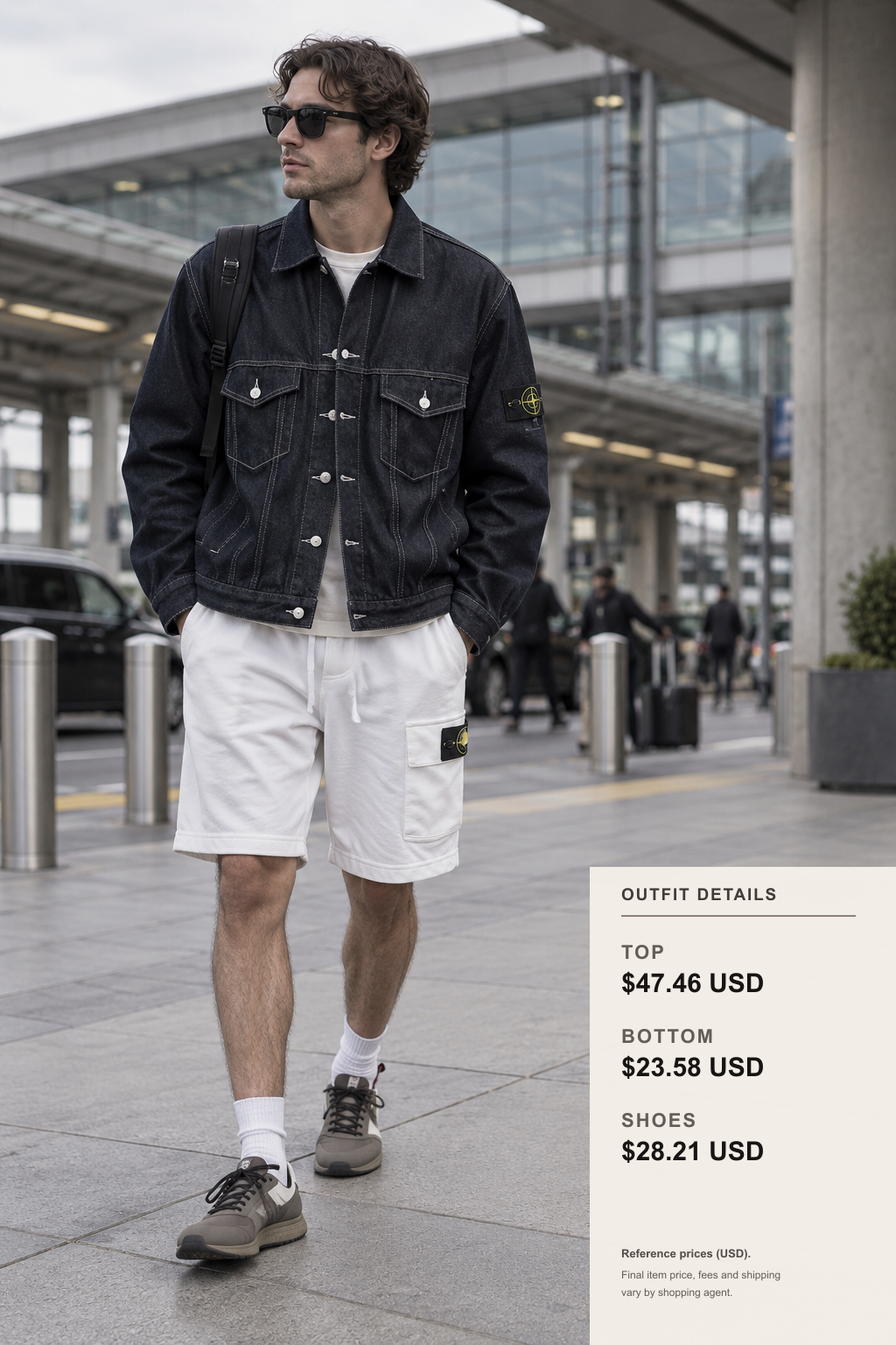 Stone Island Jacket Travel Layering Guide outfit 1 full-body street style for fashionreps