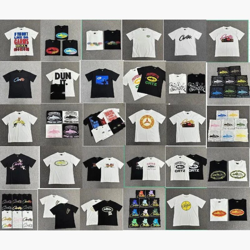 Corteiz Graphic Print Multicolor T-Shirt Collection Review: One Loose Polyester Tee, Dozens of Colourways