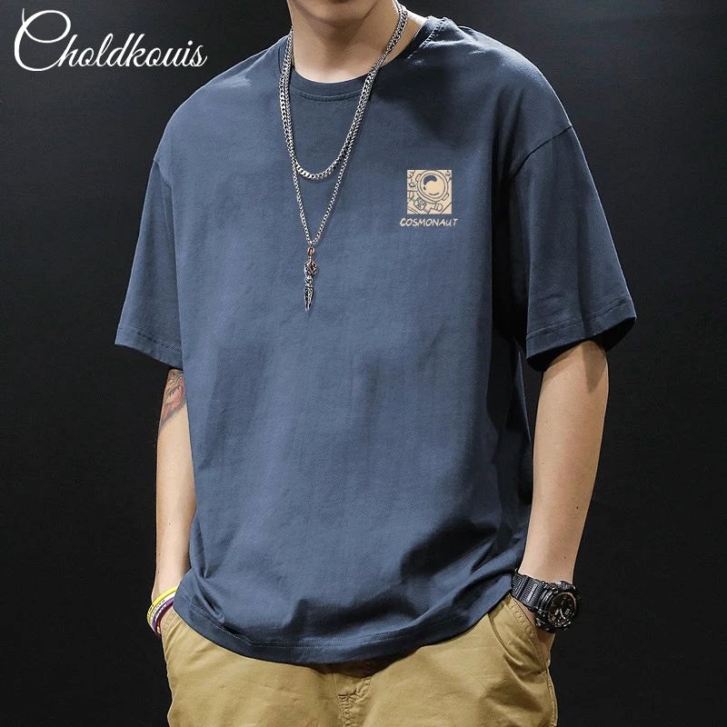 Foreign Trade blue T-shirt review: a $5.97 cotton crewneck tested through an agent