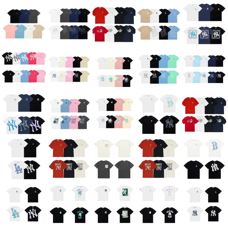 MLB Multi-Color T-Shirt Collection: 40+ Review — A $7.91 Cotton Crewneck, Measured and Worn