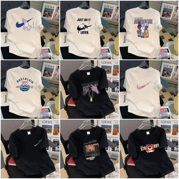 Nike Classic Logo Printed T-Shirt Review: 30 Prints, L–5XL, and One Fibre Line to Check